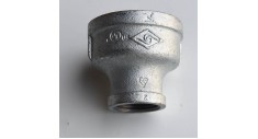 Galvanised malleable concentric reducing socket f/f